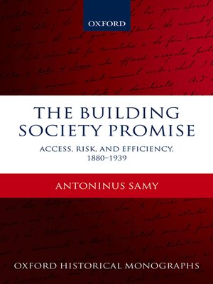 cover image of The Building Society Promise